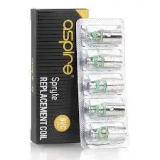 Aspire Spryte BVC Replacement Coils For Nic Salts 5pcs/pack
