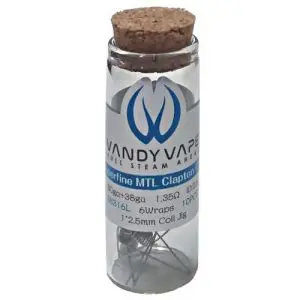 Superfine MTL Clapton Prebuilt Coil Ni80 30GA+38GA