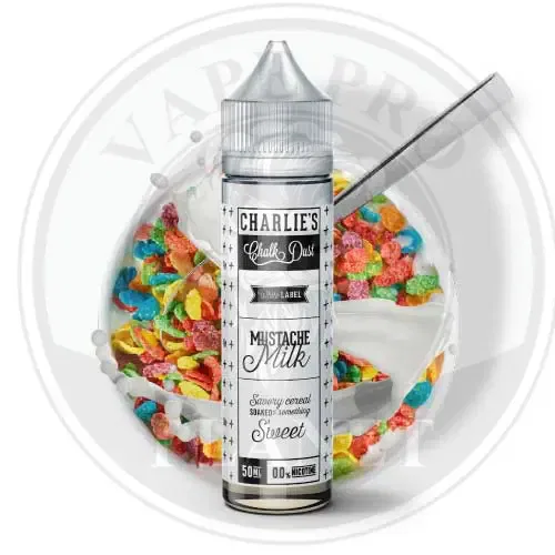 Mustache Milk by Charlie's Chalk dust 60ml, 3mg