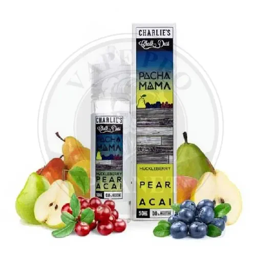 Huckleberry Pear Acai by Pachamama, 60ml, 3mg