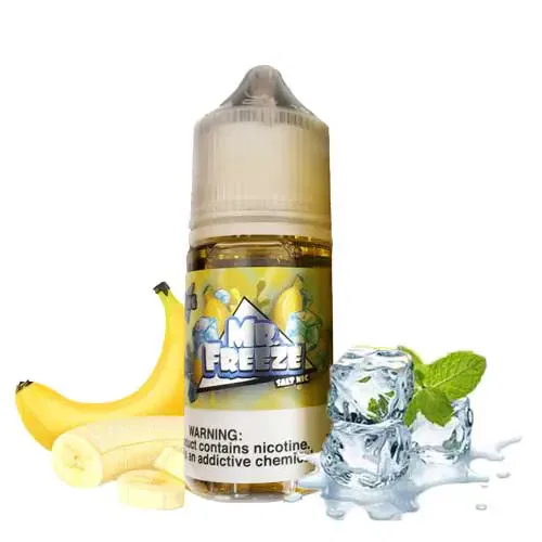 Banana Frost Saltnic By Mr Freeze