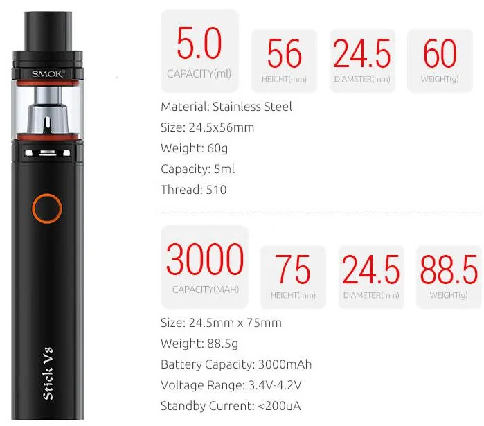 Smok Stick V8 3000mAh