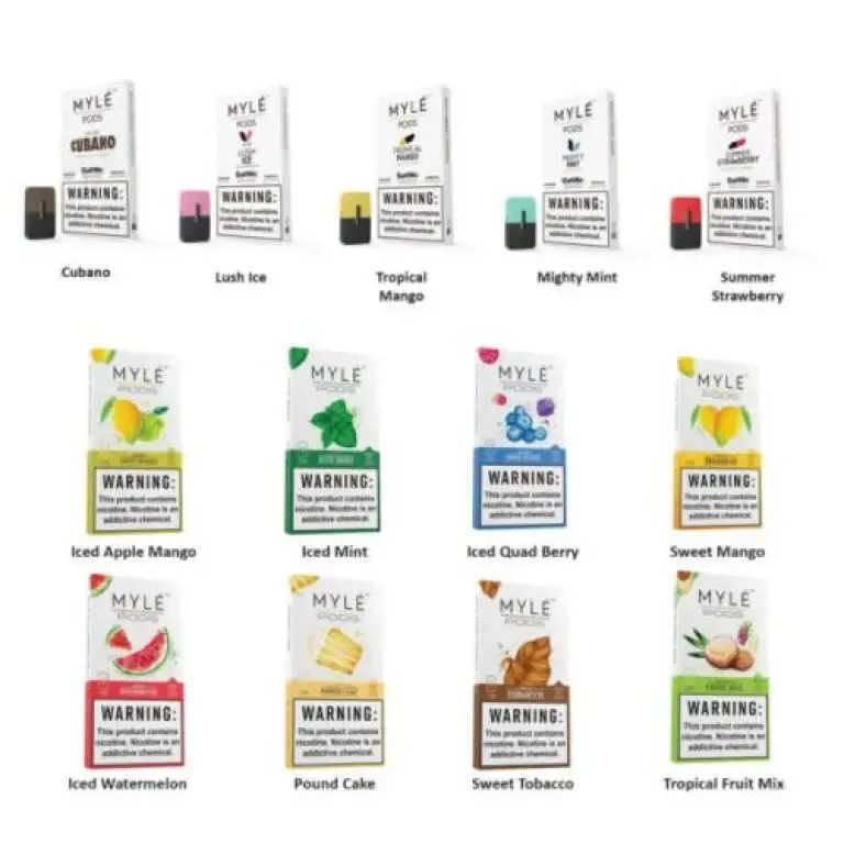 Mylé Salt Nic Pod Cartridges