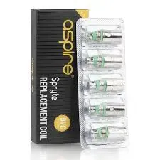 Aspire Spryte BVC Replacement Coils For Nic Salts 5pcs/pack