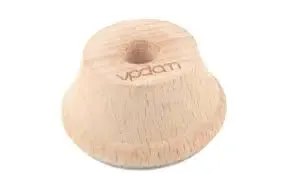 Vpdam Wood Round Base Atomizer stand