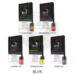 CLIC BLVK Salt Nic Oily Cartridge 4pcs/pack