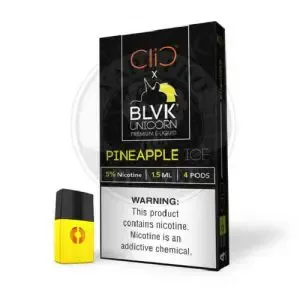 CLIC BLVK Salt Nic Oily Cartridge 4pcs/pack