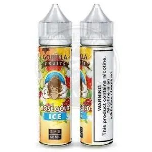Gorilla Custard Rose Gold ICE By E &B 60ml 3mg