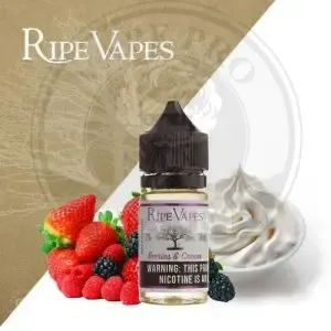 Berries And Cream Salt By Ripe vapes 30ml 30mg/50mg