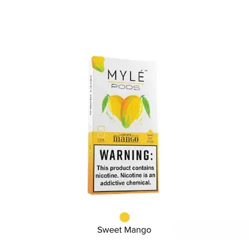 mylé_salt_nicotine_pod_catridges_4pcs_pack_Sweet-Mango