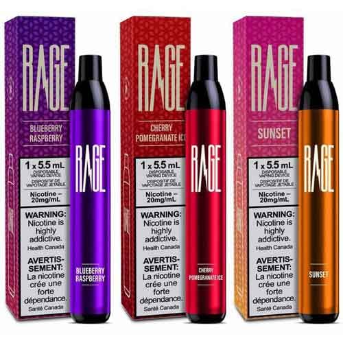 RAGE DISPOSABLE VAPE