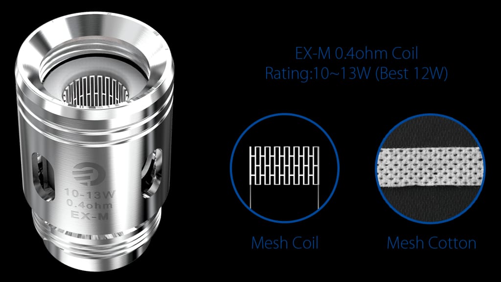 Joyetech EX-M 0.4ohm Mesh Head Joyetech EX-M 0.4ohm Mesh Head